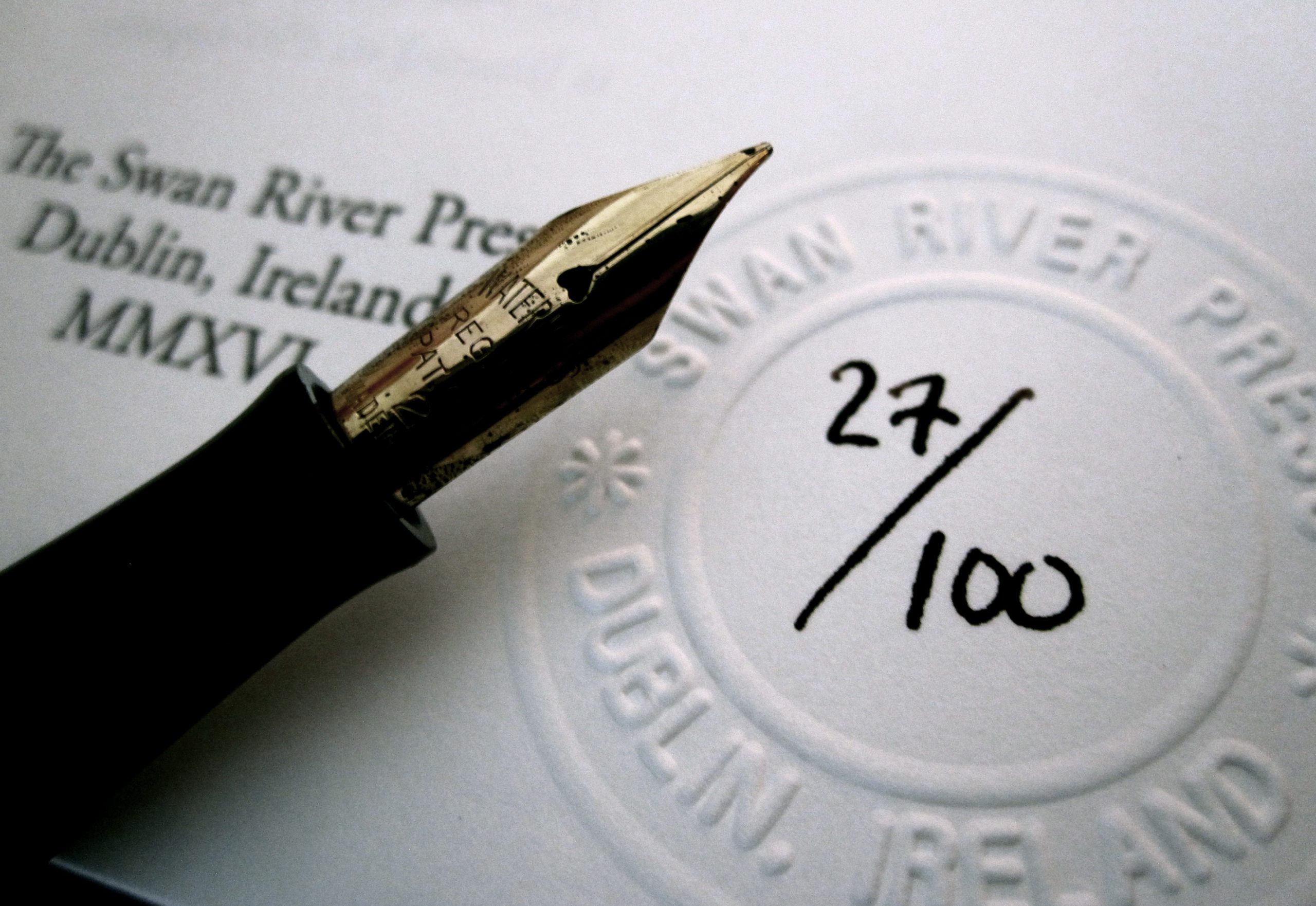 Our Numbered Editions Swan River Press